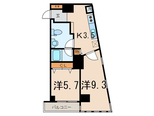 ファインクレスト渋谷神泉の物件間取画像